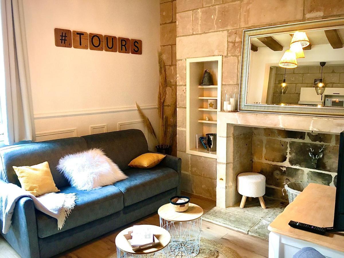 Vieux Tours, Charmant T2 40M2, 4 Pers, Lumineux Екстериор снимка